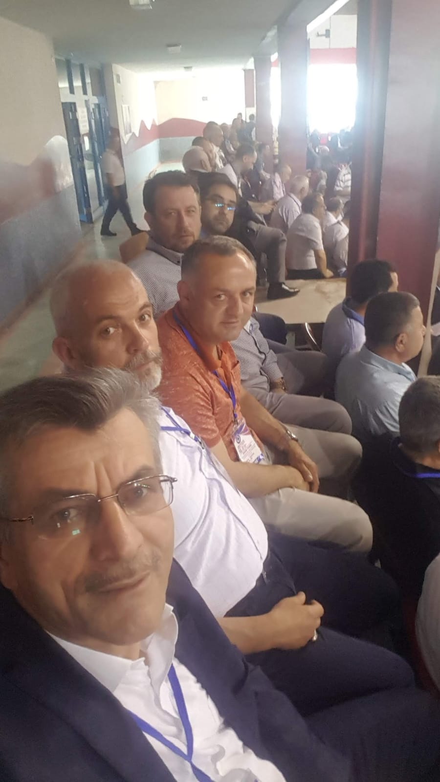 federasyon toplantısından bir kare