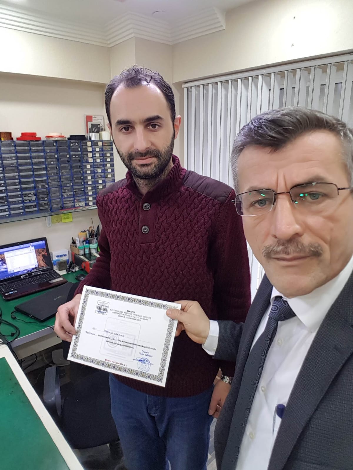 üye ziyaretlerinden görüntü