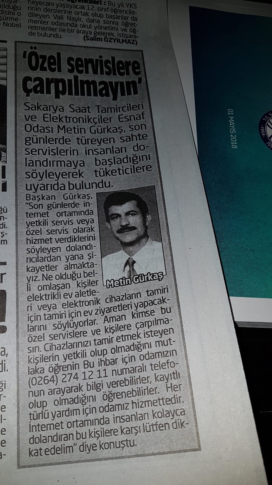 servislerle ilgili haberlerimiz