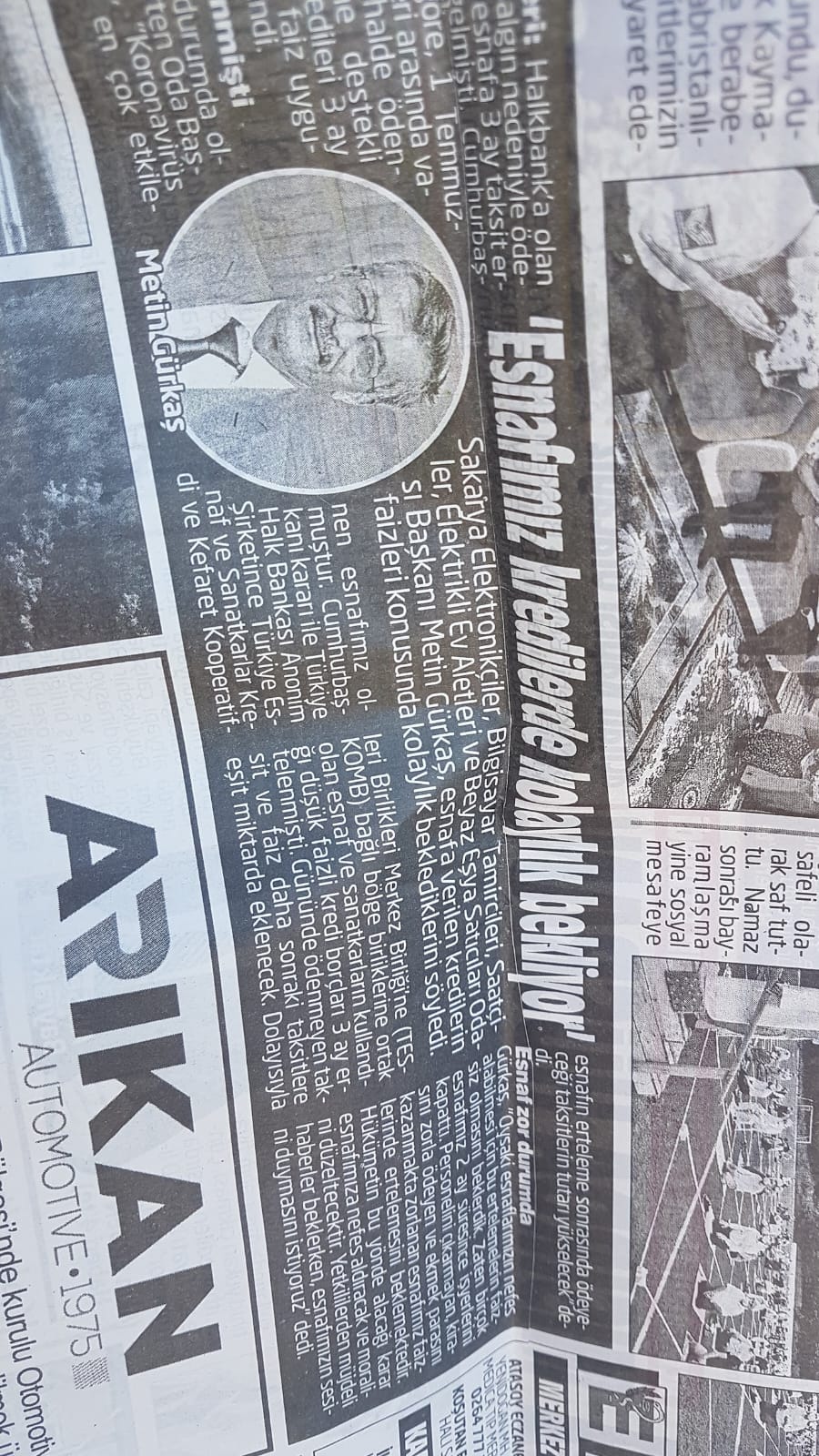 esnaf kredilerine çözüm istedik