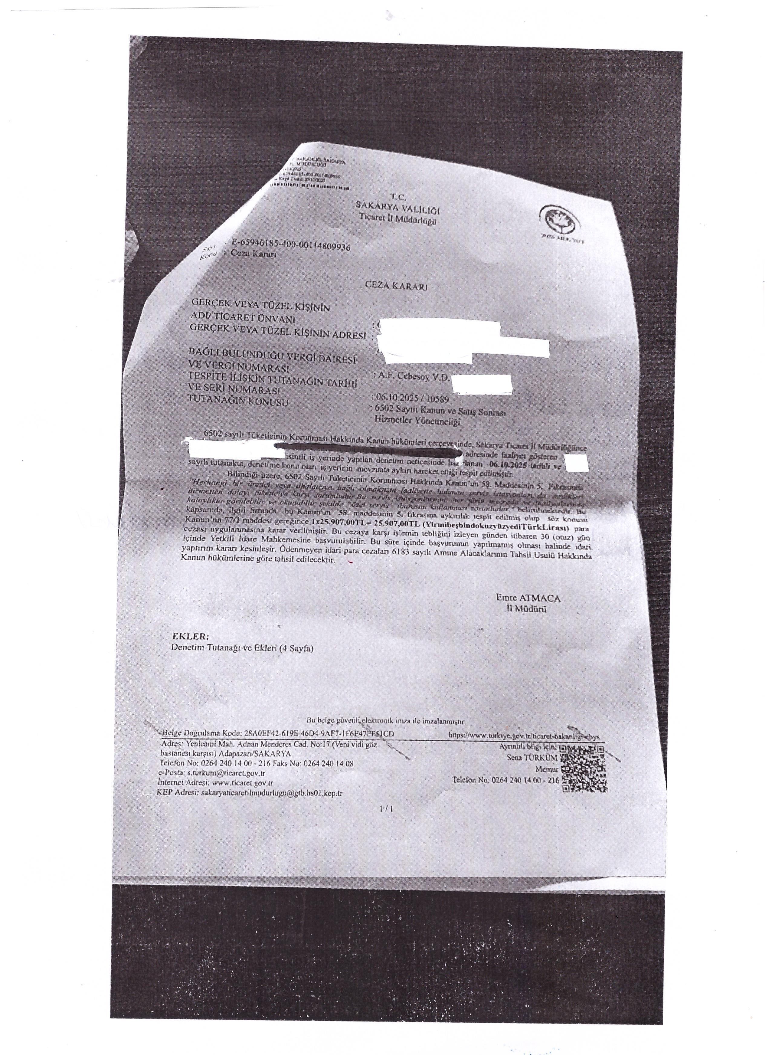 Ticaret il Müdürlüğü Denetimleri 